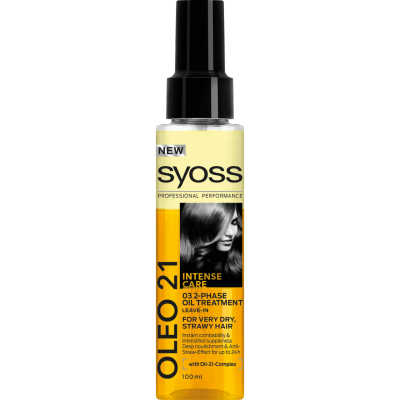 syoss oleo 21 intense care dwufazowy olejek do włosów opinie