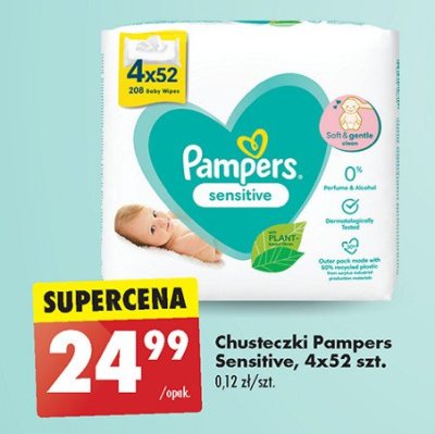 polomarket gazetka husteczki pampers