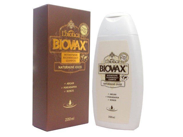 biovax szampon argan oil