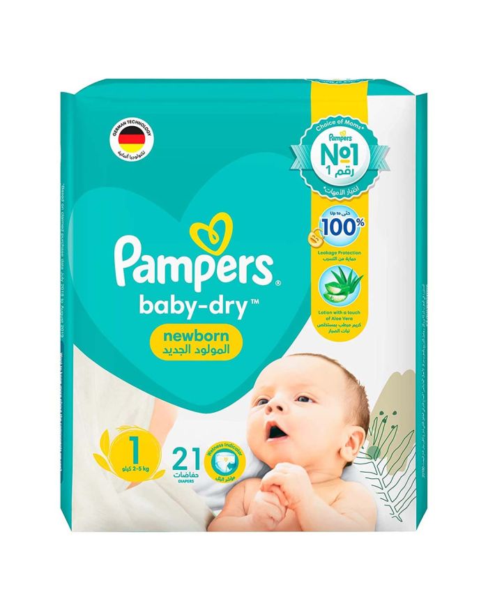 pampers new baby dry 1