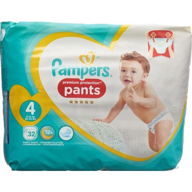 pampers happy pants 4