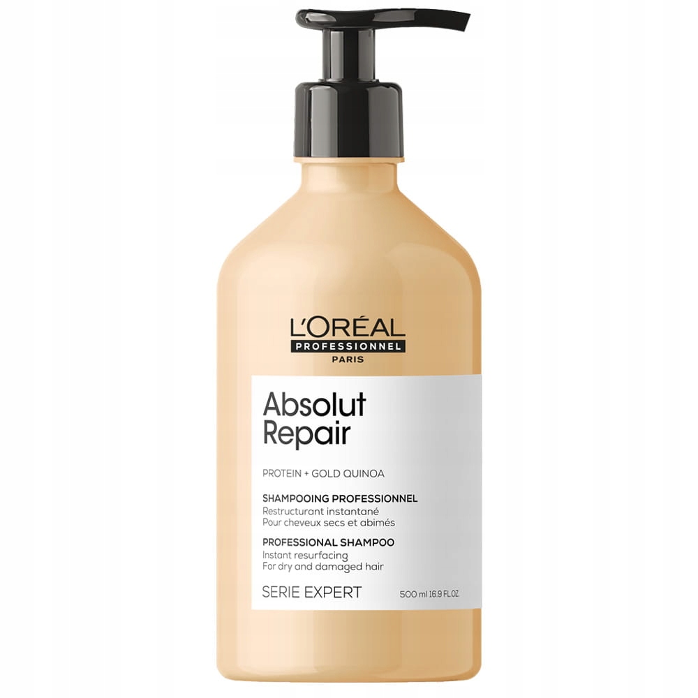 loreal absolut repair szampon regenerujący włosy zniszczone 500ml