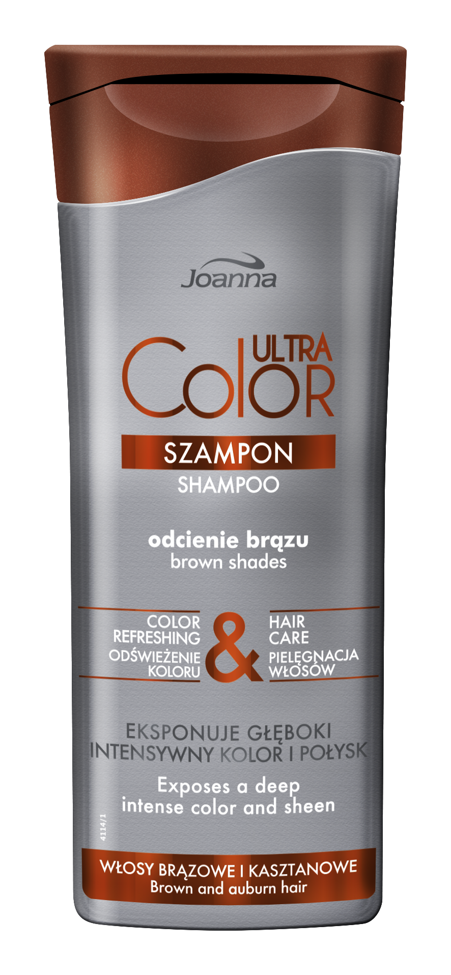 joanna ultra color system szampon do włosów brązowych