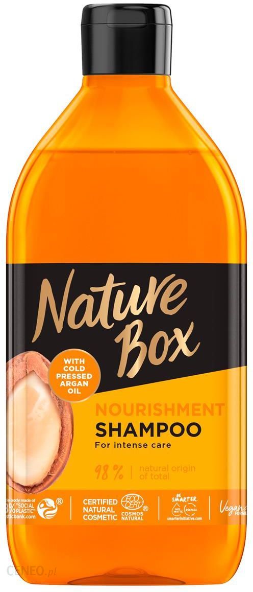 nature box dodający objętości szampon z olejem z moreli
