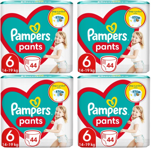 pampers pants 6 176 szt