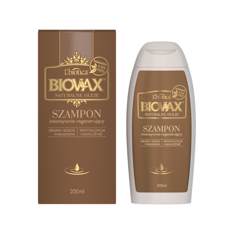 lbiotica biovax natural oil szampon