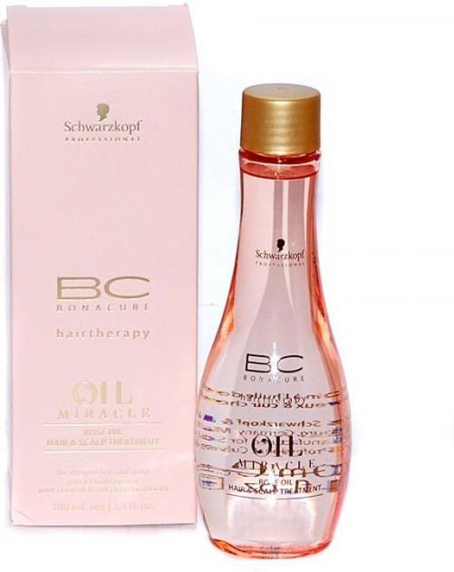 schwarzkopf bc oil miracle rose oil szampon do włosów opinie