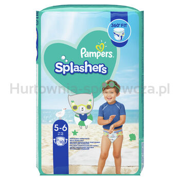 pampers splashers r4-5 11 jednorazowych pieluch do pływania