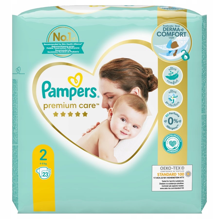 pampers pieluchy premium care 2 mini