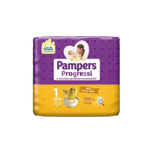 acqua e sapone pannolini pampers