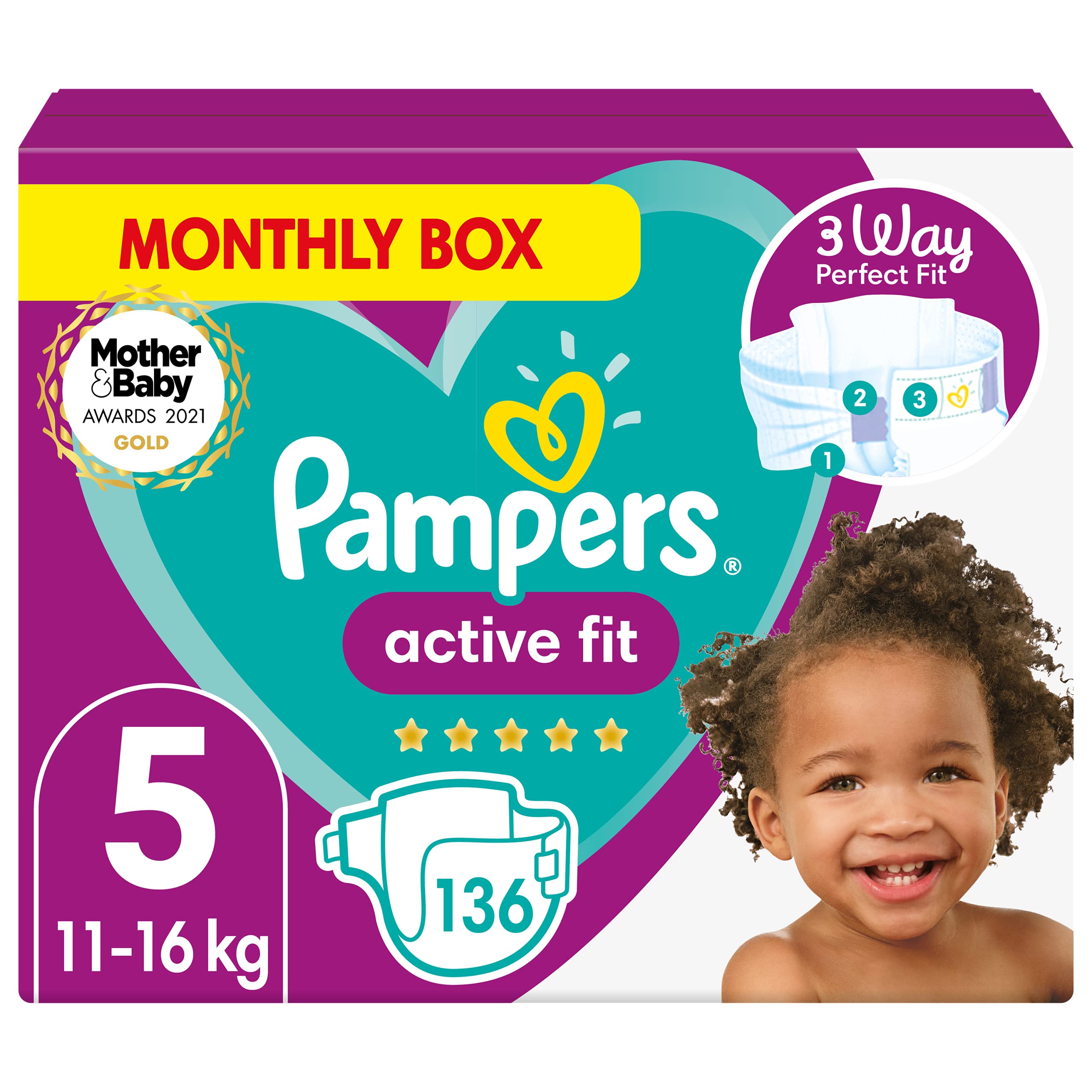 active fit pampers 3