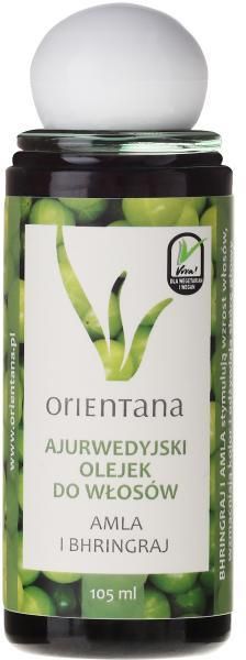 orientana ajurwedyjski olejek do włosów amla i bhringraj 105ml ceneo