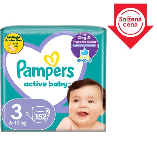 pampers active baby 3 152