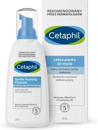 cetaphil pianka do mycia twarzy opinie