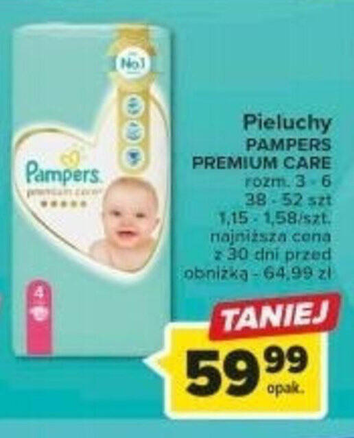 pieluchy pampers w carrefour promocja