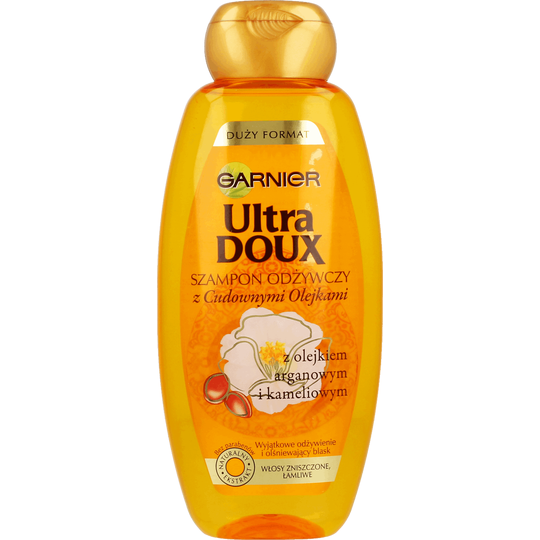 garnier szampon i odżywka ultra duox z olejkiem arganowym