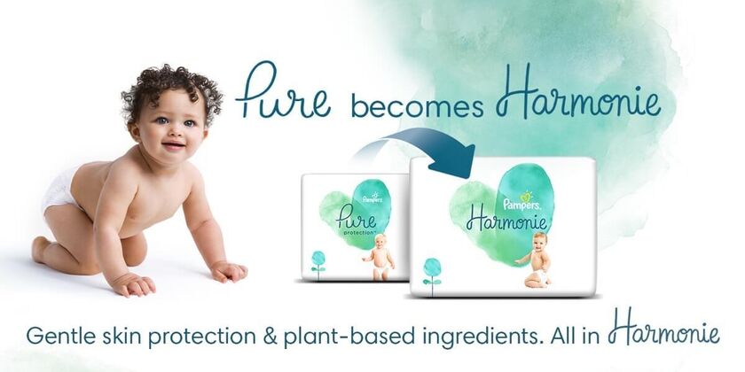 difference entre pampers pure protection et harmony