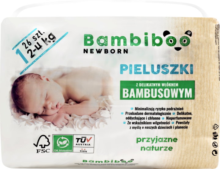 bambiboo pieluchy bambusowe opinie