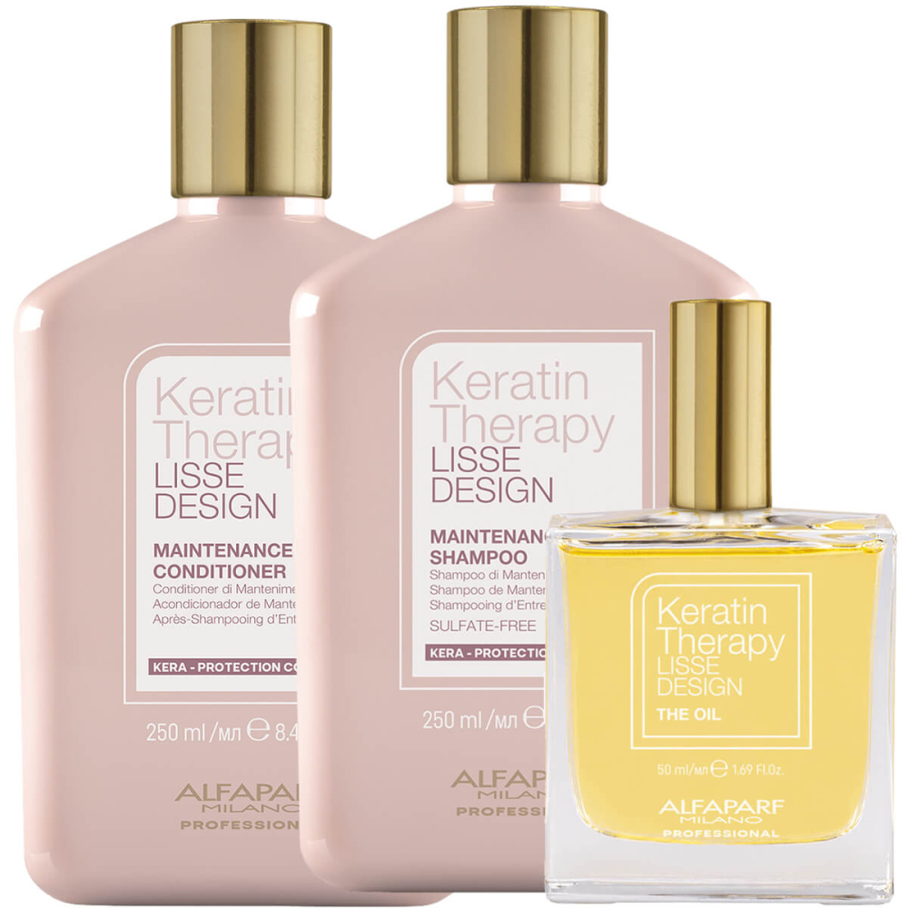 alfaparf keratin therapy lisse design szampon skład