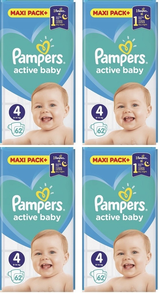 allegro pampers active baby 4