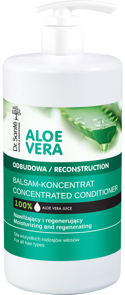 aloe vera odżywka do włosów dr sante