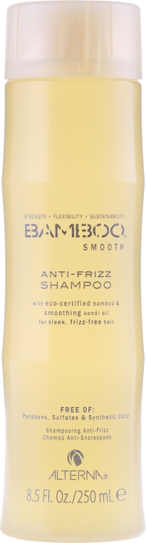 alterna bamboo smooth anti frizz szampon do włosów 250ml opinie