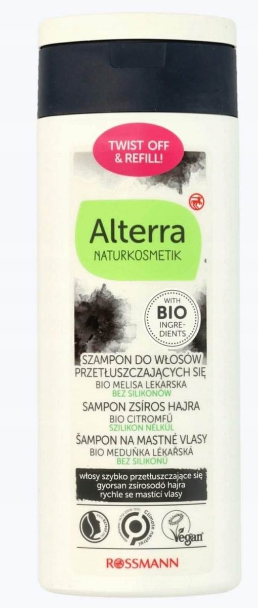 alterra szampon z olejkiem jojoba