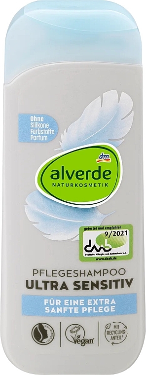 alverde szampon do włosów przetłuszczających
