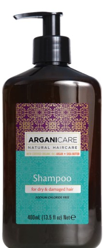 arganicare dry&damaged szampon włosy suche 400