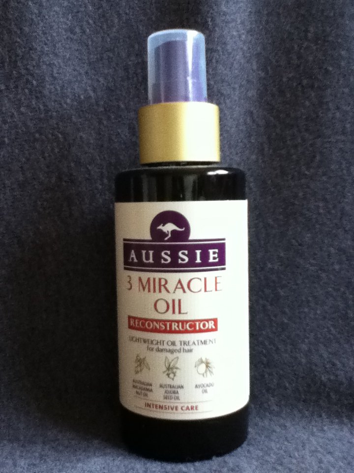 aussie 3 miracle oil lekki olejek do włosów zniszczonych reconstructor