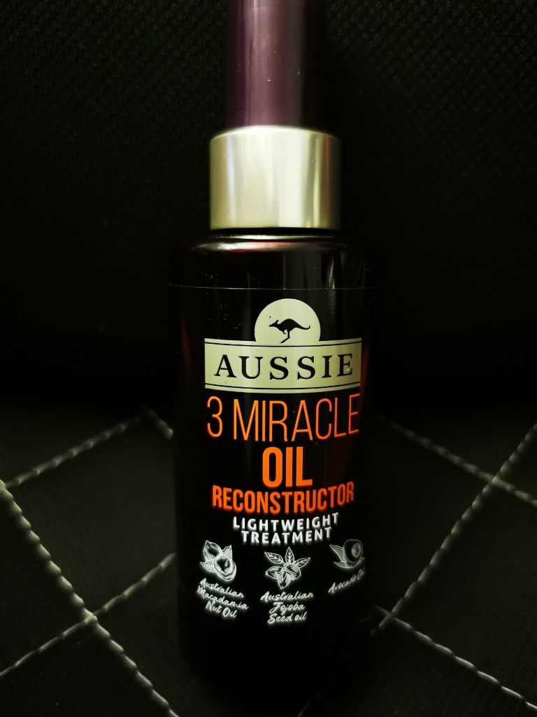 aussie 4 miracle oil reconstructor lekki olejek do włosów zniszczonych