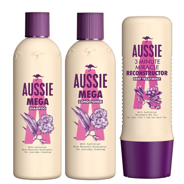 aussie mega szampon do codziennego stosowania 300ml