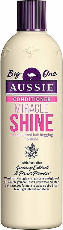 aussie miracle shine odżywka do matowych i zmęczonych włosów wizaz