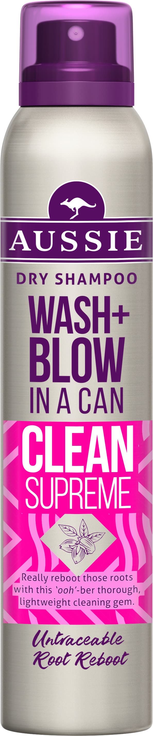 aussie suchy szampon wash+ blow cena 180 ml