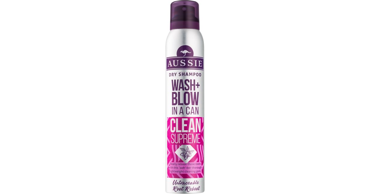 aussie suchy szampon wash+ blow cena