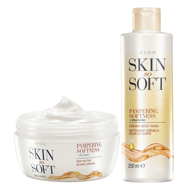 avon skin so soft pampering softness