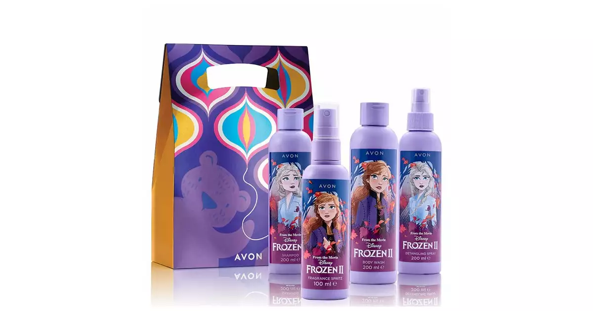 avon szampon i płyn do kąpieli dla dzieci frozen