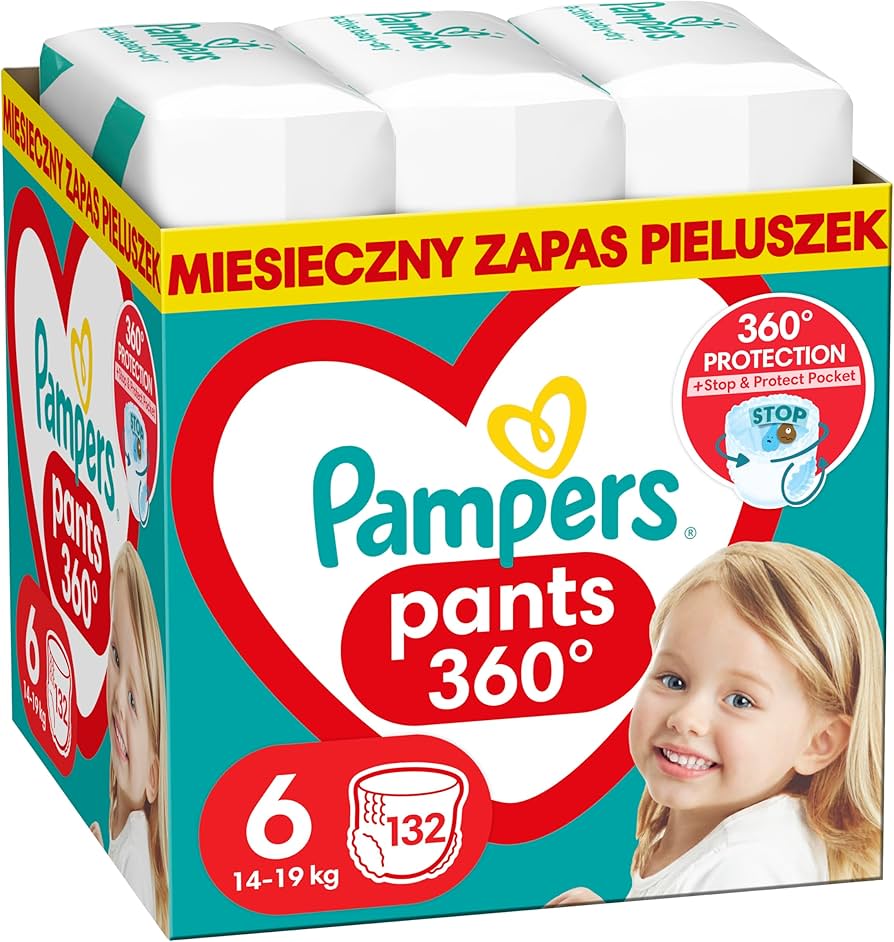 pampers pants pieluchomajtki 6