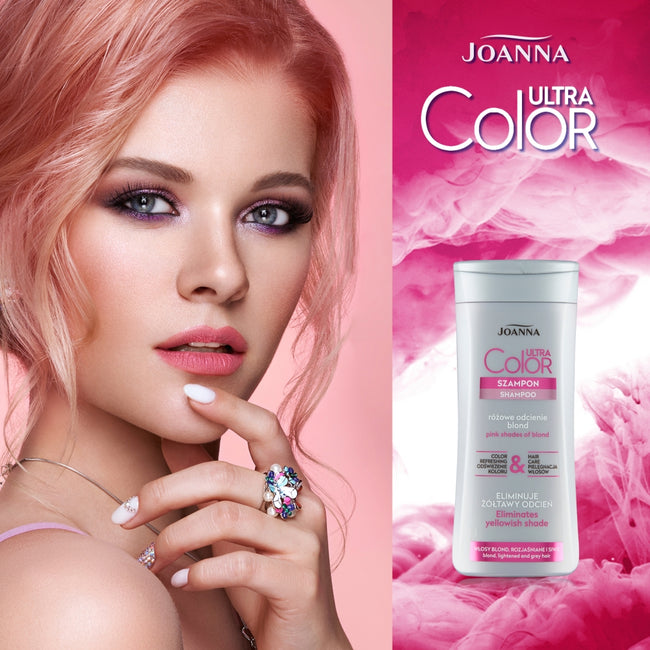 szampon nadający różowy odcień