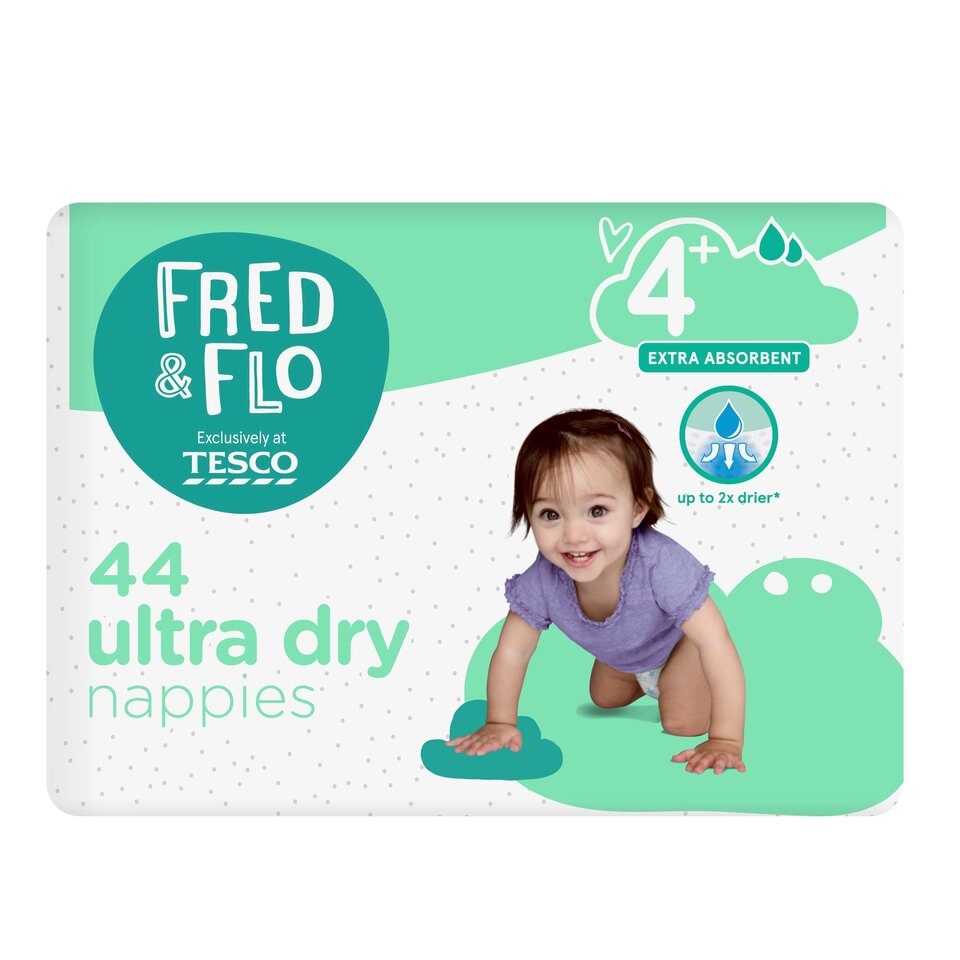 tesco pampers 4 plus