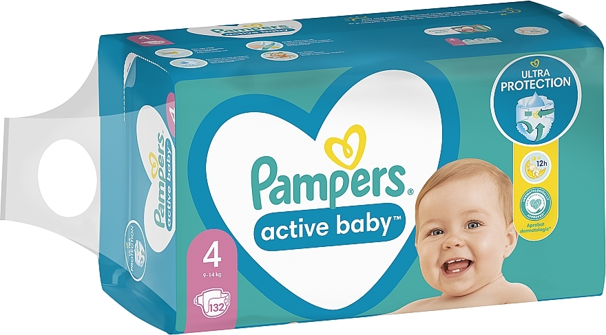 pampers active baby 4 132