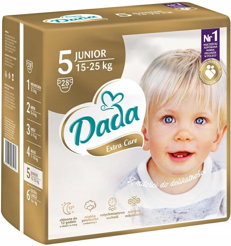 pieluchy dada junior 5 obwód w pasie