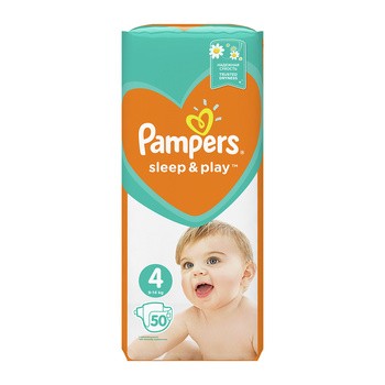 pieluszki pampers 4 sleep play