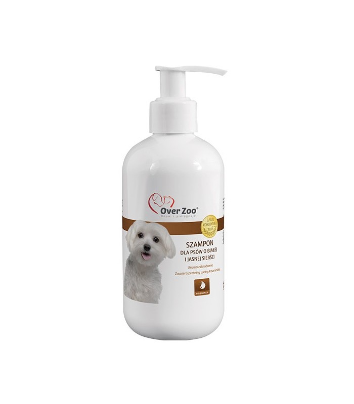 szampon wybielający dla psów szorstkowłosych