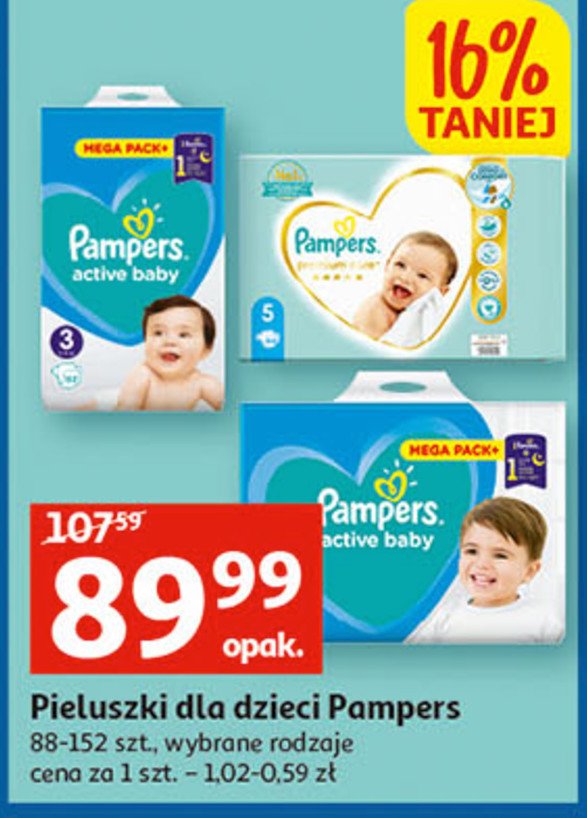 pampers active baby 6 promocja hebe