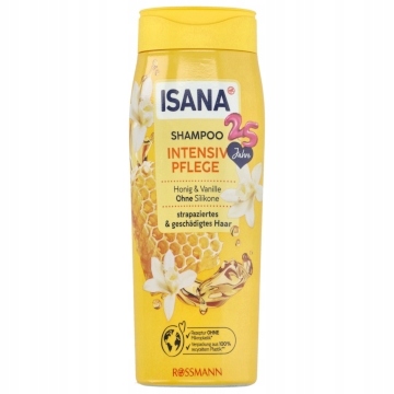 isana intensive care szampon do włosów zmęczonych i zniszczonych honey&vanilla