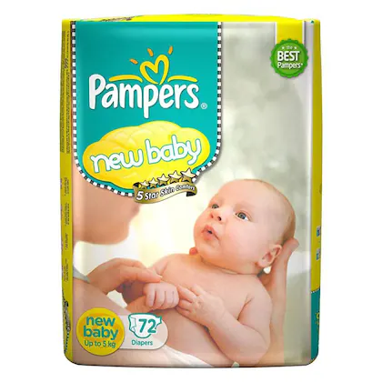 pampers newborn 72 pack