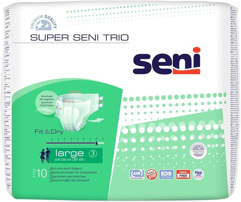 seni super 6 pieluchy