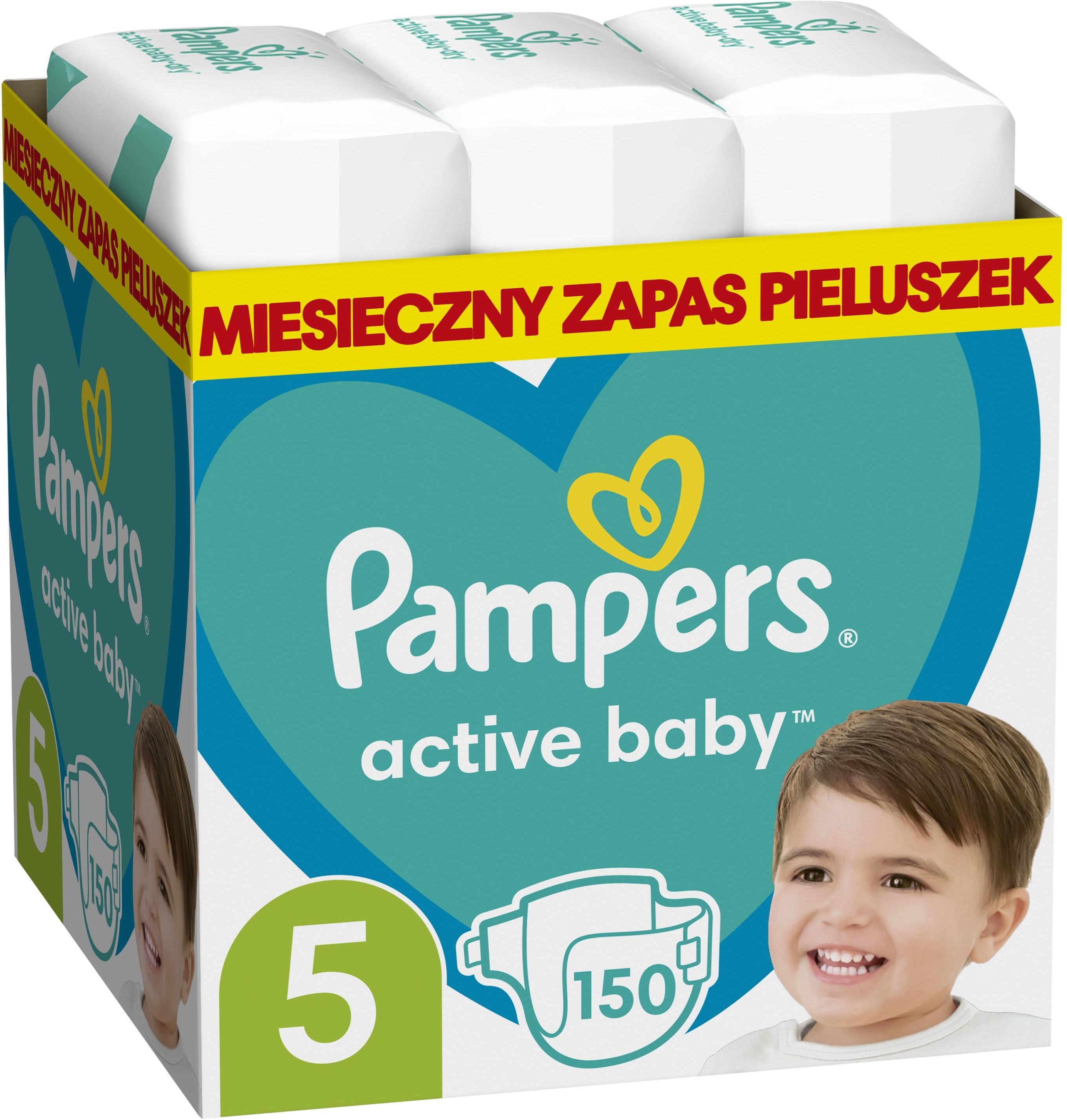 pampers pomaranczowe 5