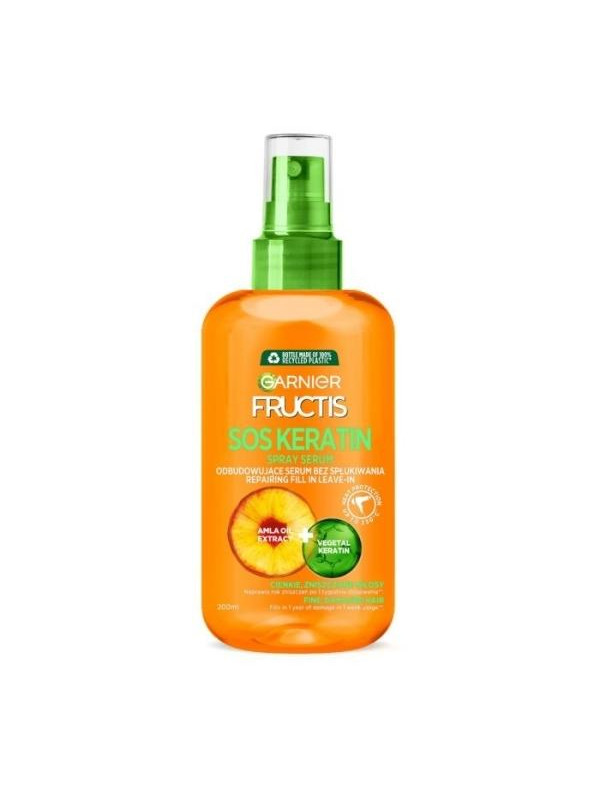 odżywka do włosów bez spłukiwania fructis serum